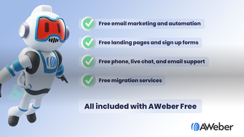 aweber free tools email marketing for beginners