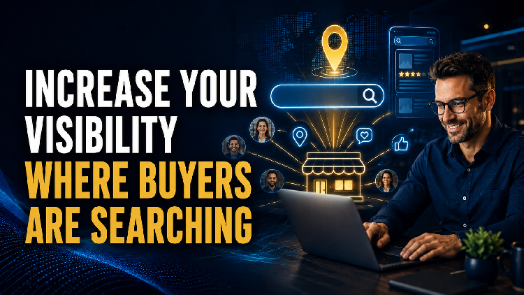 Increase visibility where buyers are searching